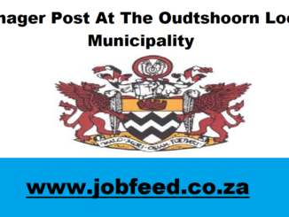 Oudtshoorn Local Municipality Vacancies