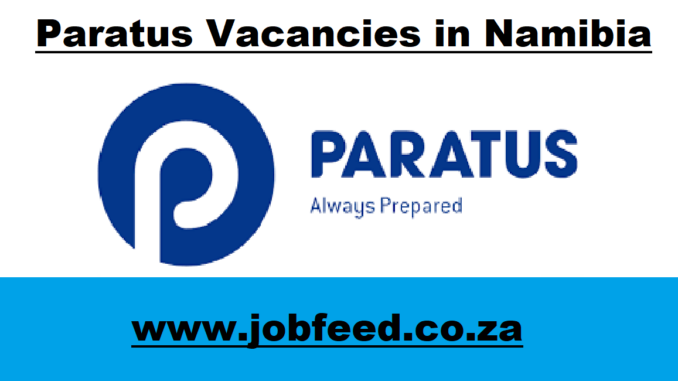 Paratus Vacancies