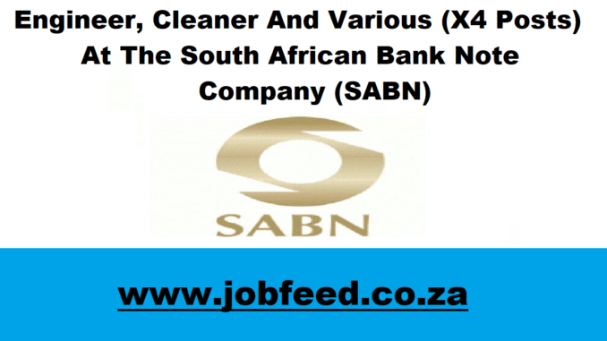 SABN Vacancies