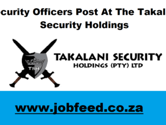 Takalani Security Holdings Vacancies