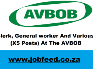 AVBOB Vacancies