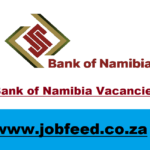 Bank of Namibia Vacancies