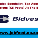 Bidvest Vacancies