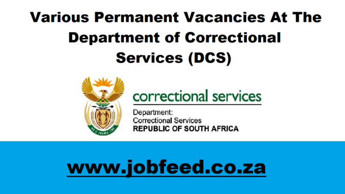 DCS Vacancies