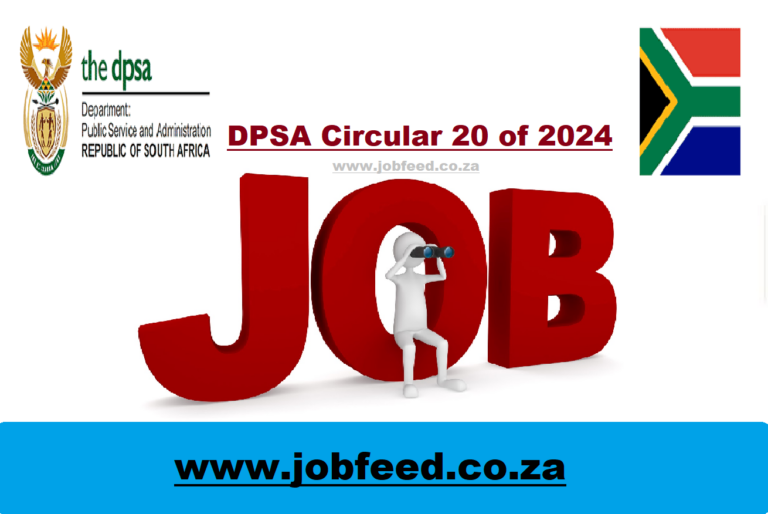 DPSA Circular 20 of 2024 Released on 07 June 2024 PDF Download ...