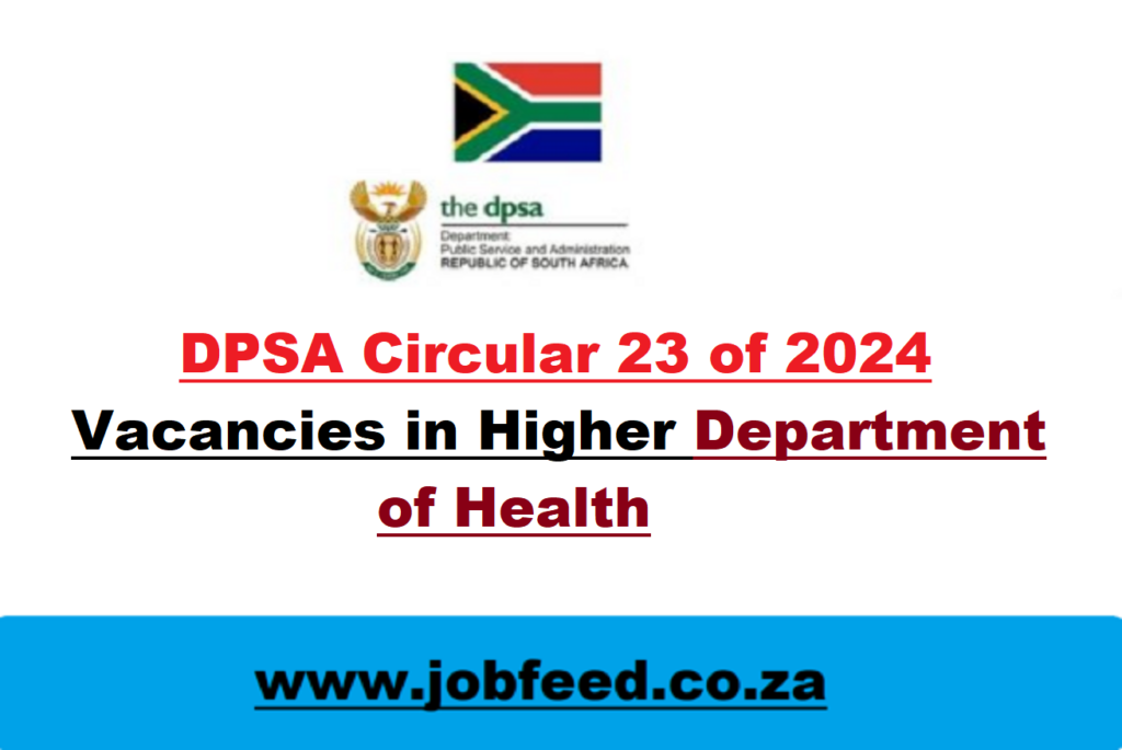 DPSA Circular 23 of 2024 Released on 28 June 2024 PDF Download ...