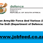 Department of Defence Vacancies