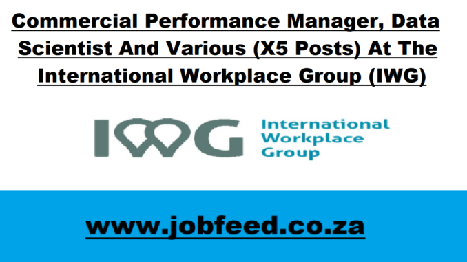 IWG Vacancies
