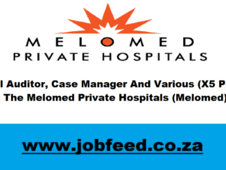 Melomed Vacancies