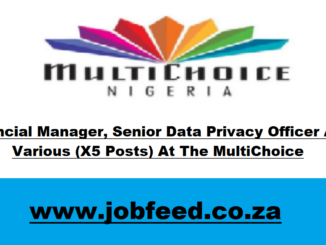 MultiChoice Vacancies