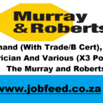 Murray and Roberts Vacancies