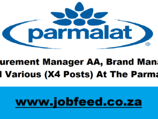 Parmalat Vacancies