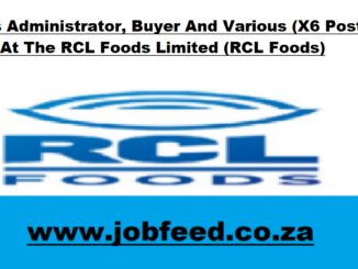 RCL Foods Vacancies