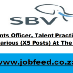 SBV Vacancies