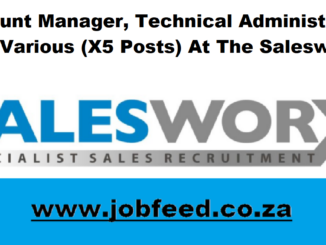 Salesworx Vacancies