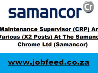 Samancor Vacancies