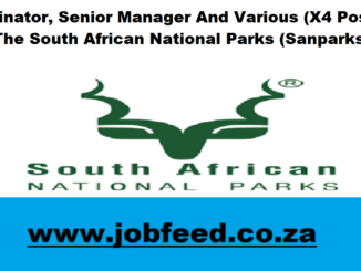 Sanparks Vacancies