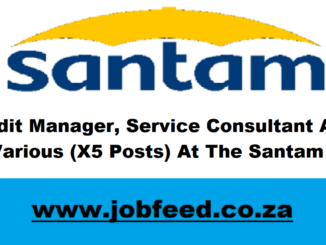 Santam Vacancies