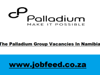 The Palladium Group Vacancies