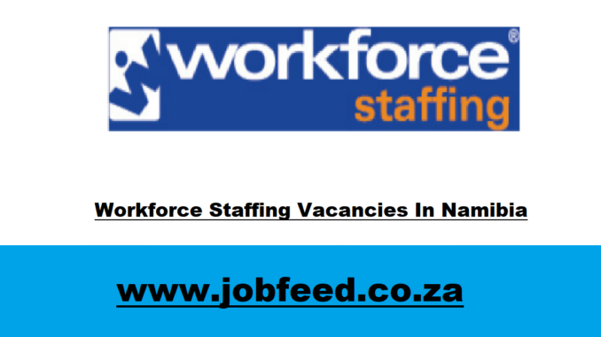 Workforce Staffing Vacancies