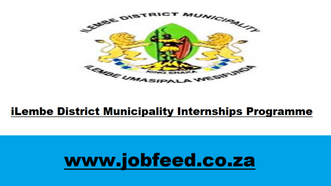 iLembe District Municipality Internships Programme