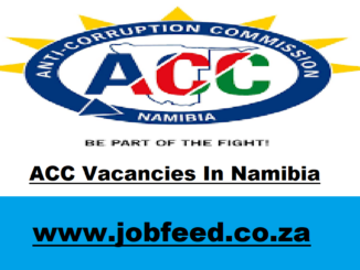 ACC Vacancies In Namibia