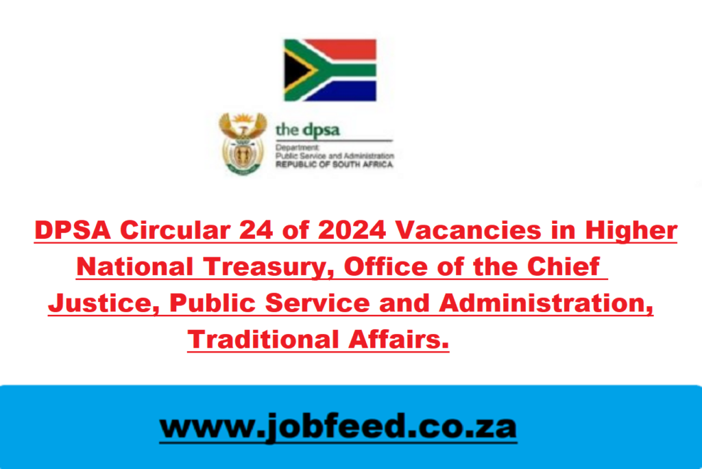 DPSA Circular 24 of 2024 Released on 05 July 2024 PDF Download ...