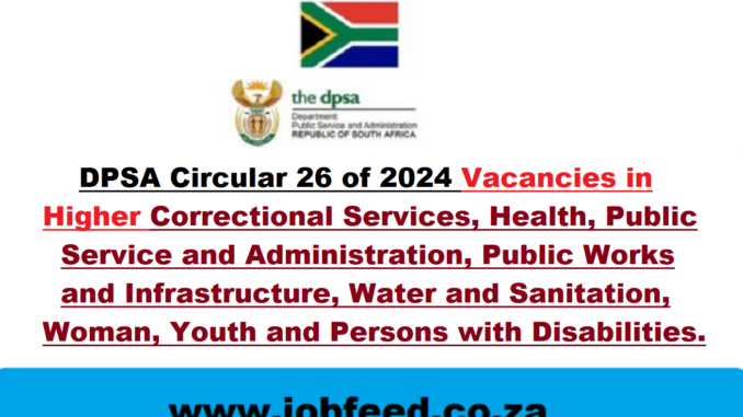 DPSA Circular 26 of 2024