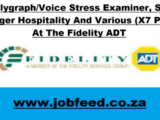 Fidelity ADT Vacancies