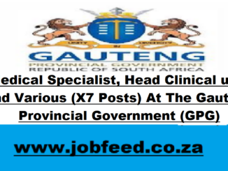 GPG Vacancies