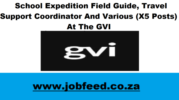 GVI Vacancies