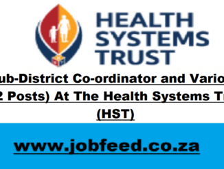 HST Vacancies