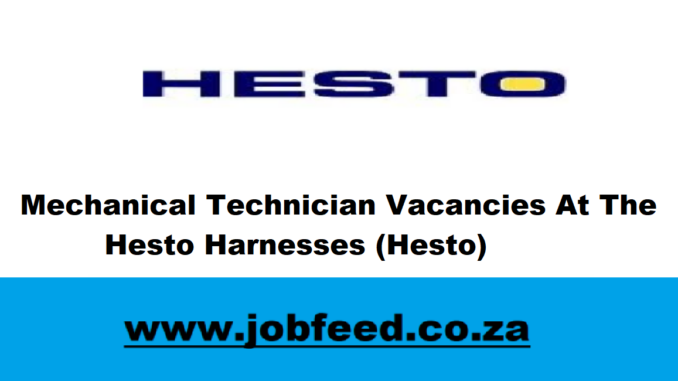 Hesto Vacancies