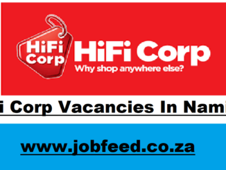 HiFi Corp Vacancies