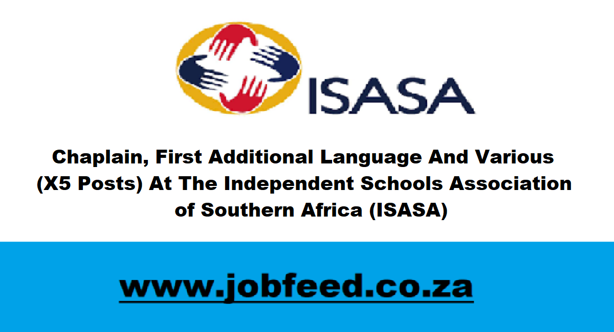 ISASA Vacancies 2024 X5 Posts Www Isasa Org Jobfeed Co Za   ISASA Vacancies 