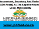 Lepelle-Nkumpi Local Municipality Vacancies