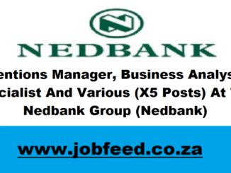 Nedbank Vacancies