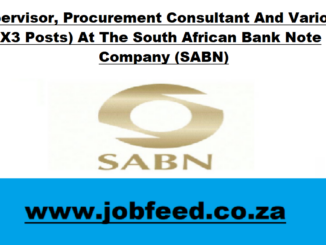 SABN Vacancies