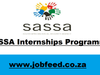 SASSA Internships Programme