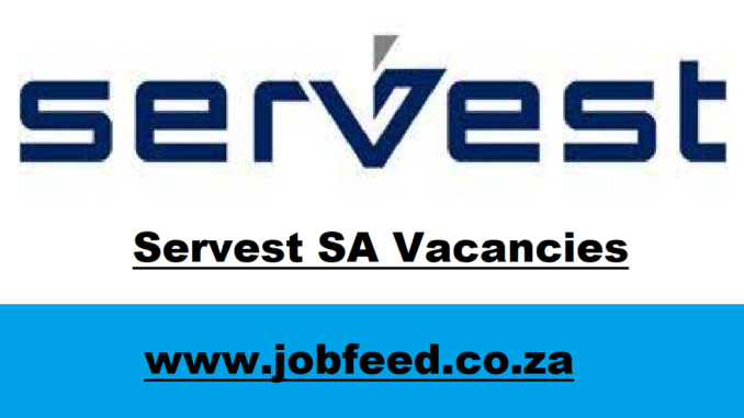 Servest SA Vacancies