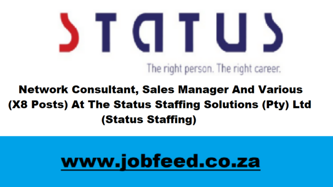 Status Staffing Vacancies