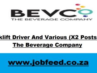 The Beverage Company Vacancies