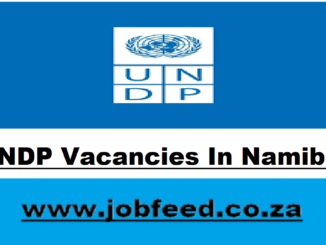 UNDP Vacancies In Namibia