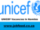 UNICEF Vacancies In Namibia