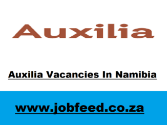 Auxilia Vacancies In Namibia