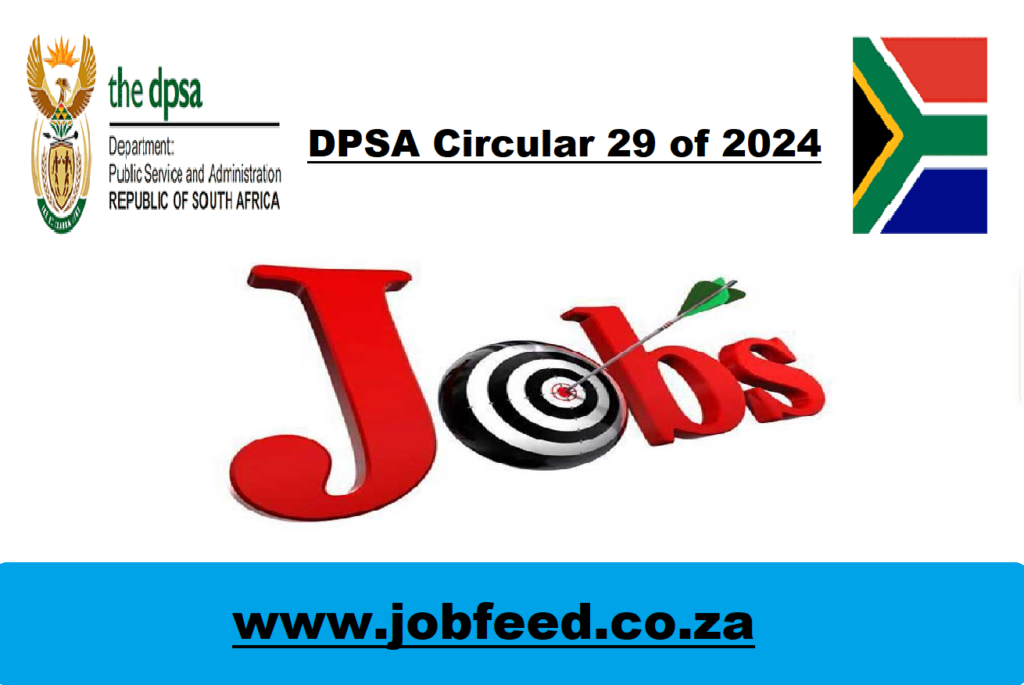 DPSA Circular 29 of 2024 Released on 16th August 2024 PDF Download ...