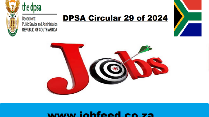 DPSA Circular 29 of 2024