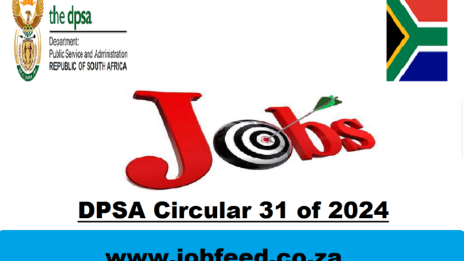 DPSA Circular 31 of 2024