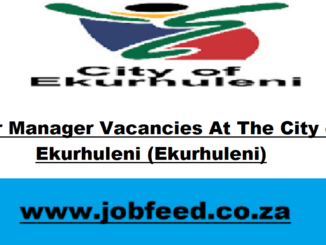 Ekurhuleni Vacancies