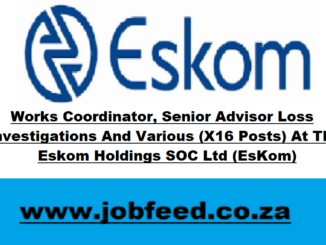 EsKom Vacancies